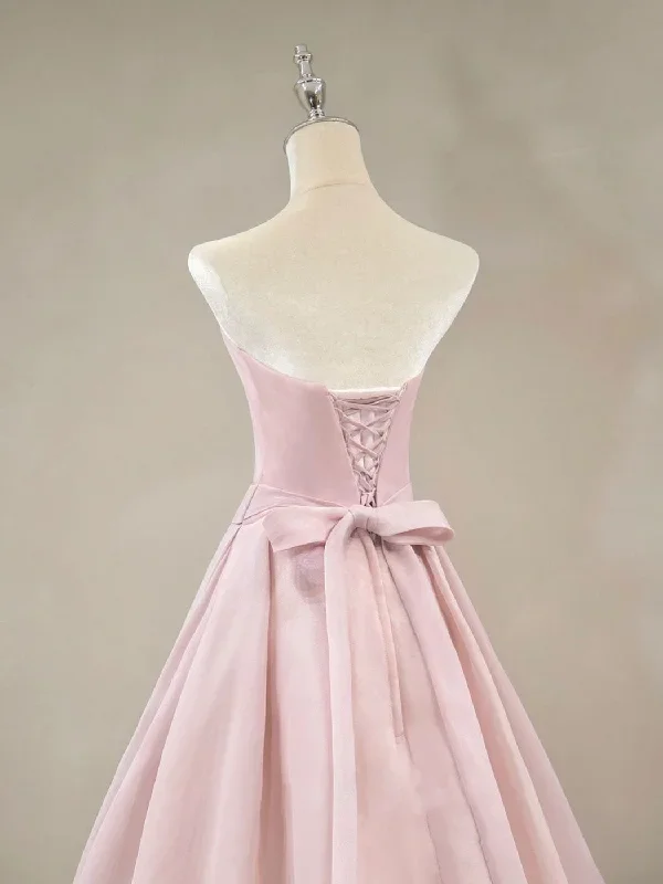 aline-pink-long-prom-dresses-formal-pink-bridesmaid-dresses