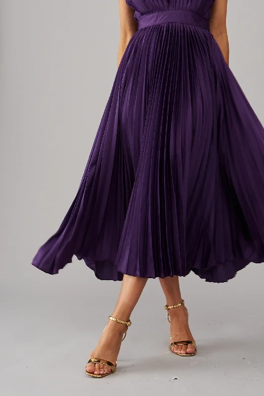 anetta-midi-dress-in-pleated-in-purple-satin