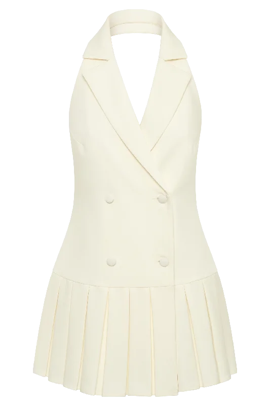 antoinette-pleated-mini-dress-ivory