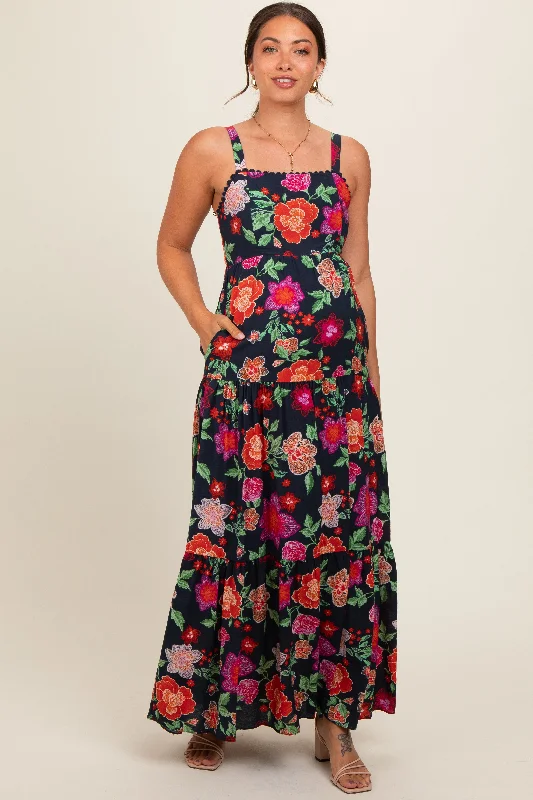 black-floral-maternity-maxi-dress-3