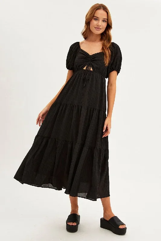 black-maxi-dress-sweetheart-neck-puff-sleeve-dd2768-81p