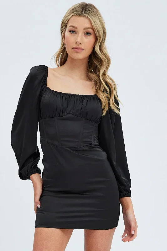 black-mini-dress-corset-detail-long-sleeve-dd3056-38p-1