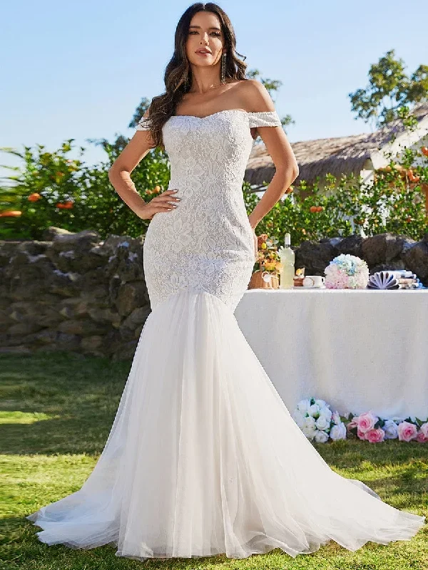 bodycon-lace-off-shoulder-mermaid-wedding-dress-eh02077