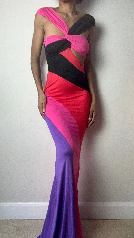 candy-girl-color-block-maxi-dress