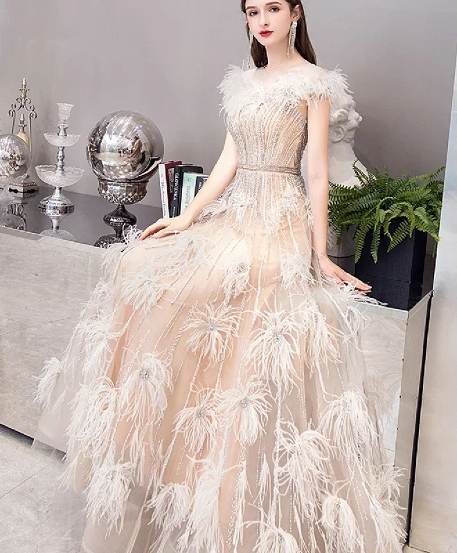 champagne-tulle-beads-long-prom-dress-champagne-tulle-evening-dress