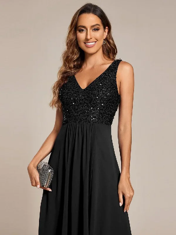 chic-v-neck-sleeveless-chiffon-wedding-guest-dress-with-sequin-bodice-eg02184