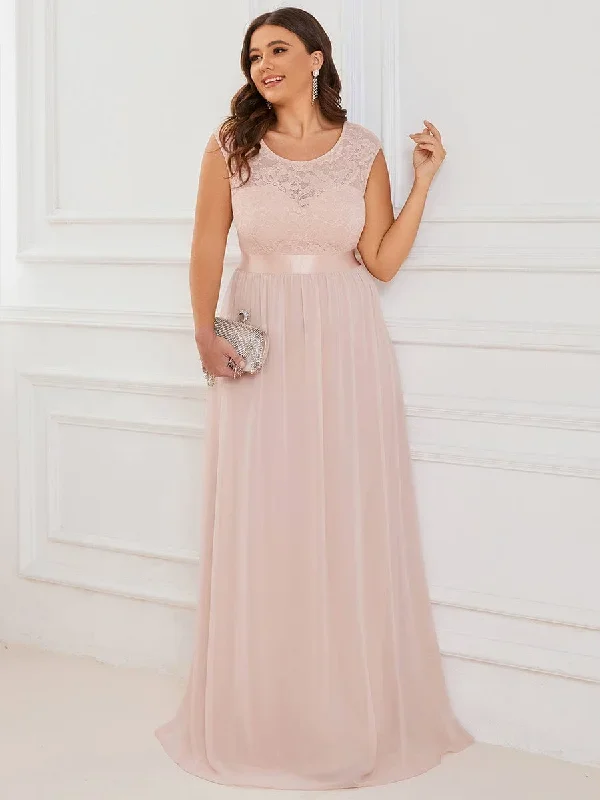 classic-round-neck-v-back-a-line-chiffon-bridesmaid-dresses-with-lace-ep00646