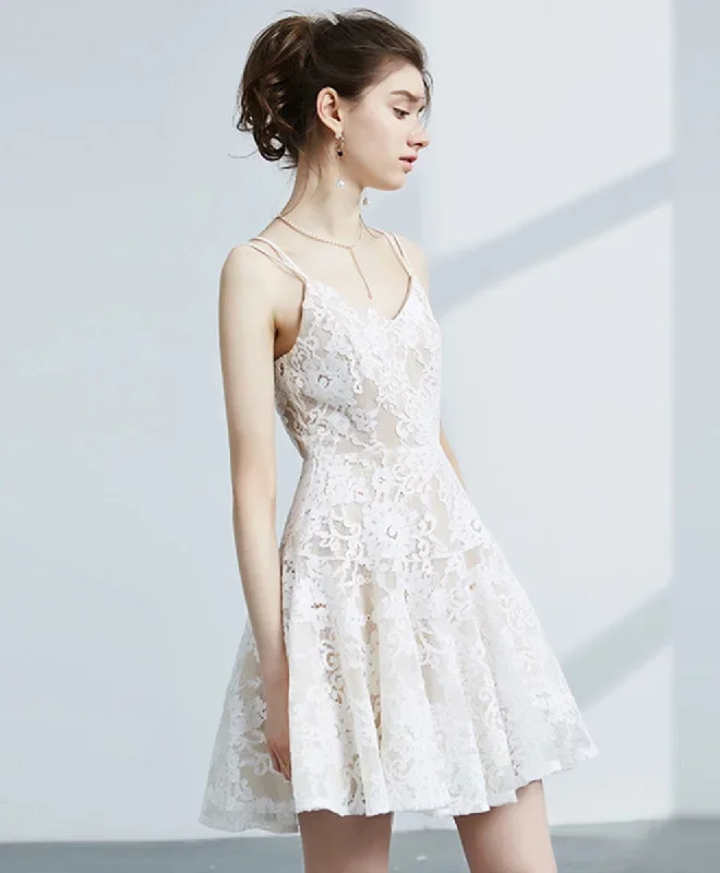 cute-white-v-neck-lace-short-prom-dress-white-evening-dress