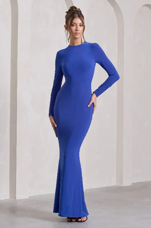 donna-cobalt-blue-long-sleeved-open-back-maxi-dress-cl133018071