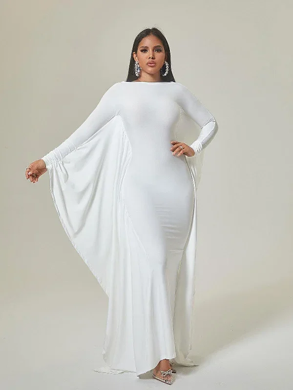 Eirene Dolman Sleeve Maxi Dress