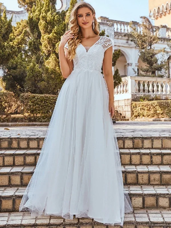 elegant-cap-sleeves-v-neck-applique-a-line-wedding-dress-eh00235