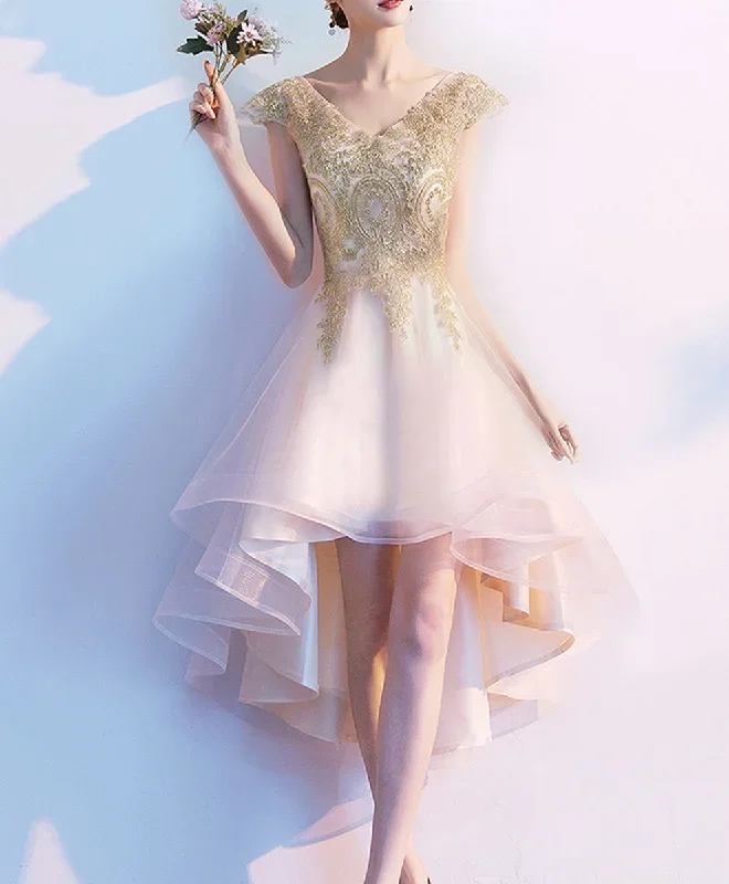 gold-tulle-lace-high-low-prom-dress-lace-evening-dress