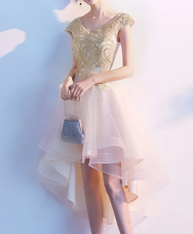 gold-tulle-lace-high-low-prom-dress-lace-evening-dress