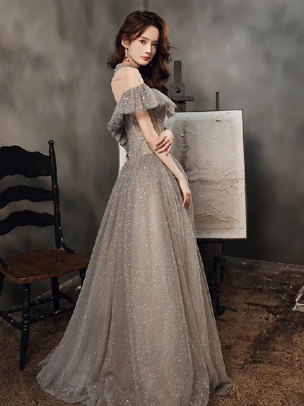 gray-high-neck-tulle-sequin-long-prom-dress-gray-formal-dress