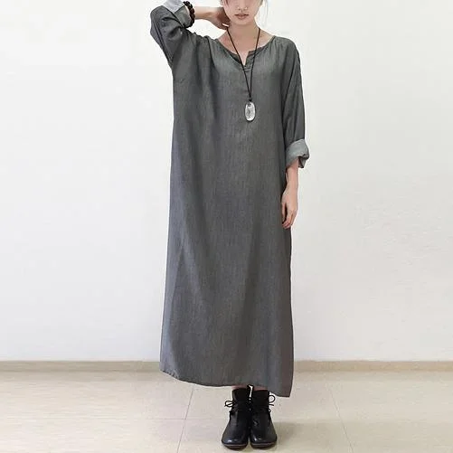 gray-silk-dresses-fall-maxi-dress-long-sleeve-maxi-dress