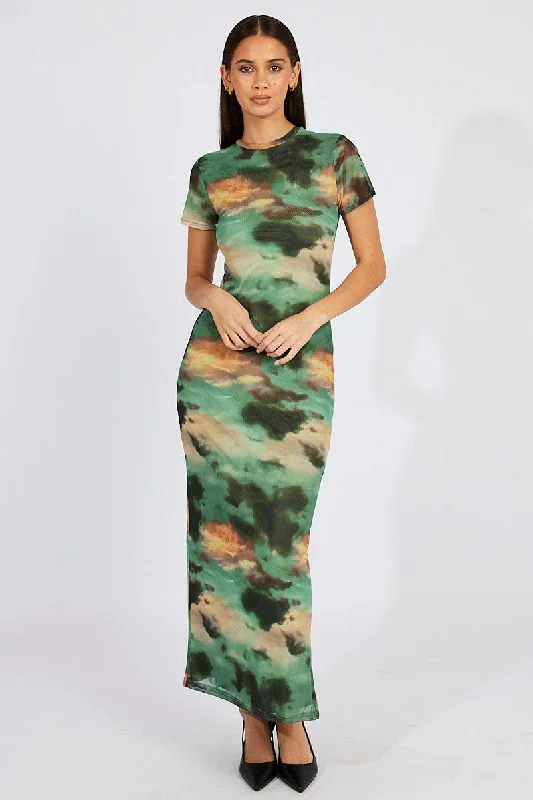 green-abstract-maxi-dress-short-sleeve-bodycon-mesh-ed6114b-84r-1