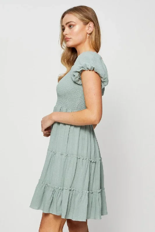 green-mini-dress-puff-sleeve-skater-dd8957-30f