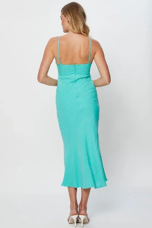 green-twist-front-dress-sleeveless-midi-dd1462-42kb