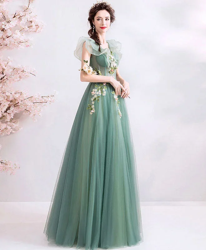 green-v-neck-tulle-lace-long-prom-dress-green-evening-dress-1