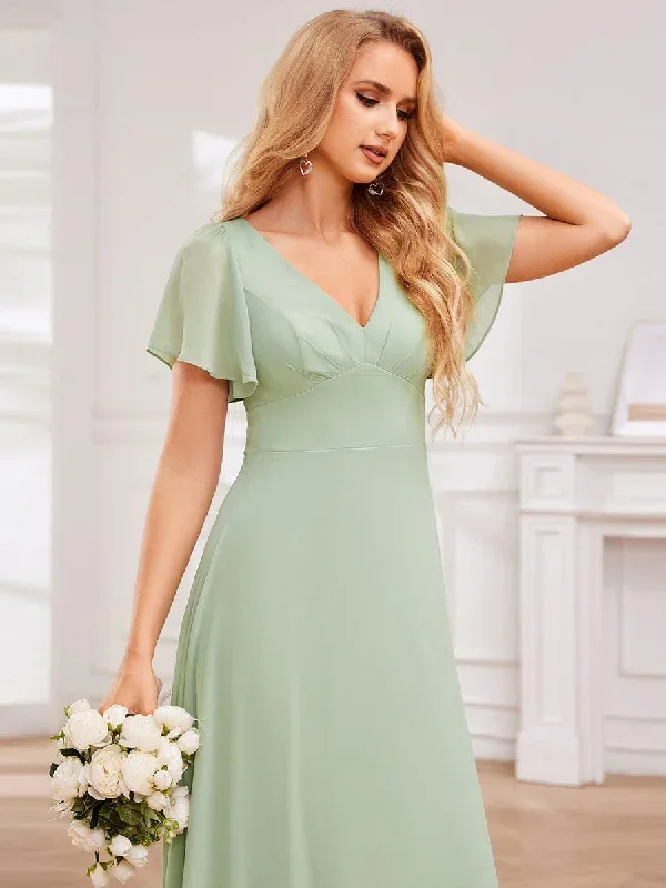 high-waist-pleated-v-neck-bridesmaid-dress-with-cross-tie-back-es02212