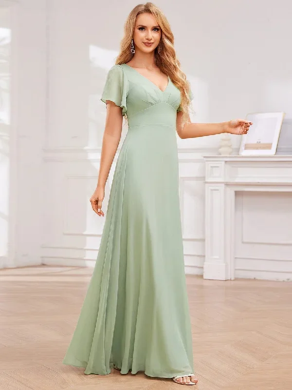 high-waist-pleated-v-neck-bridesmaid-dress-with-cross-tie-back-es02212