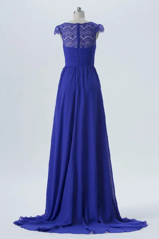 illusion-crew-neck-royal-blue-bridesmaid-dress-with-cap-sleeves