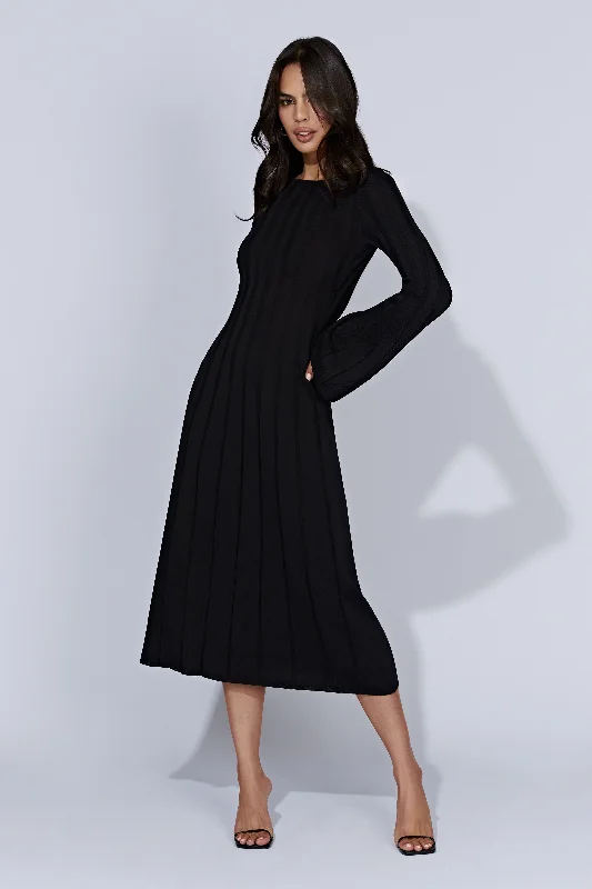 juniper-flare-sleeve-knit-midi-dress-black