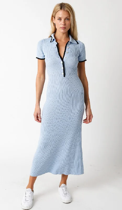 light-blue-ribbed-knit-collared-button-front-maternity-dress