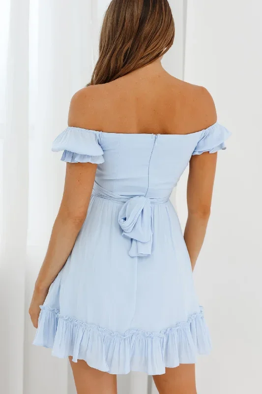 linka-off-shoulder-tie-back-dress-steel-blue