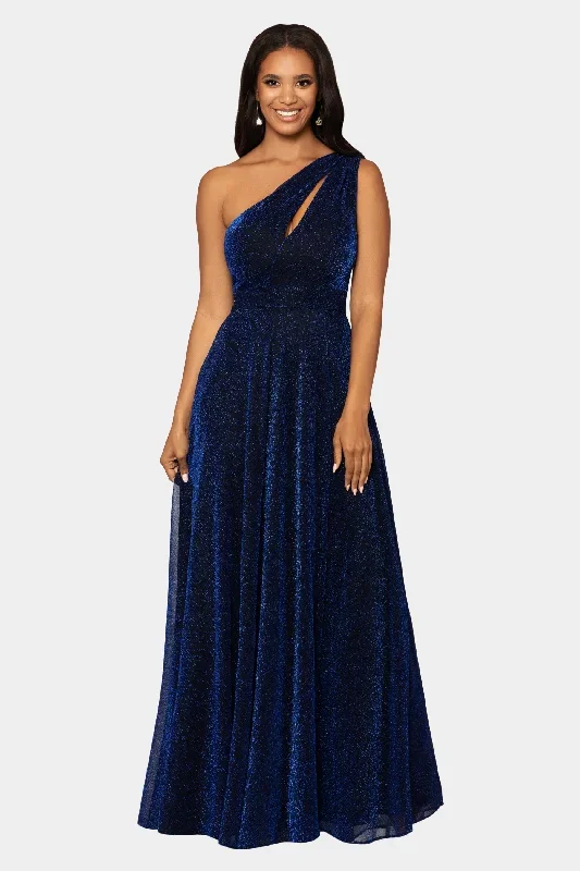 Long One Shoulder Gown