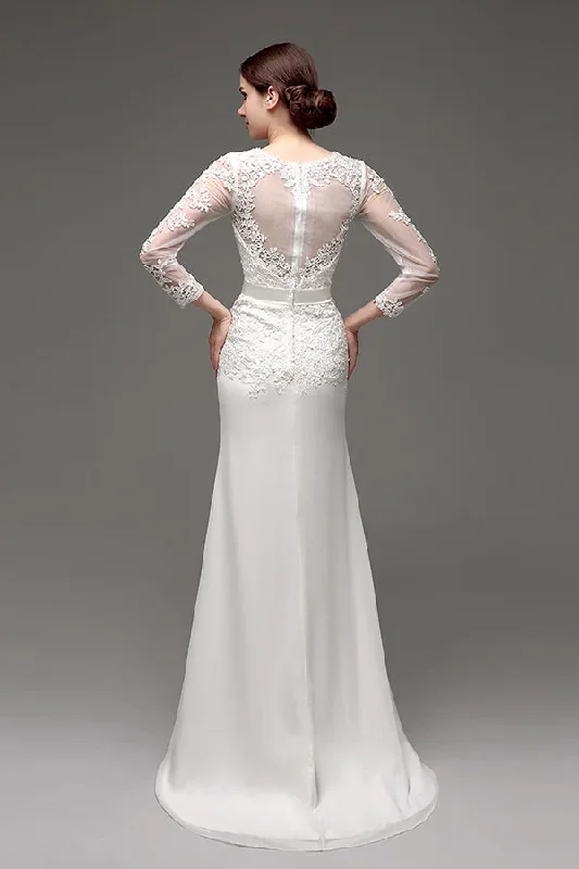 long-sleeves-heart-cutout-wedding-dress