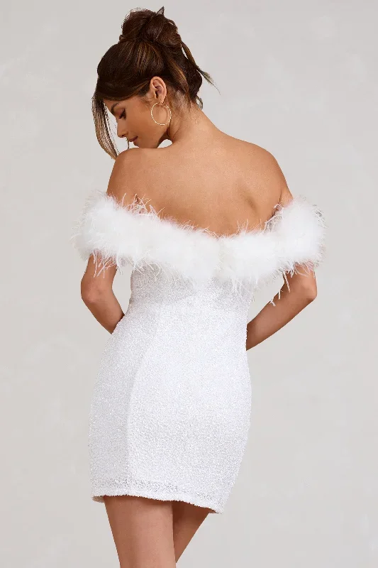 new-money-white-bodycon-sequin-mini-dress-with-feather-trim-cl129364005