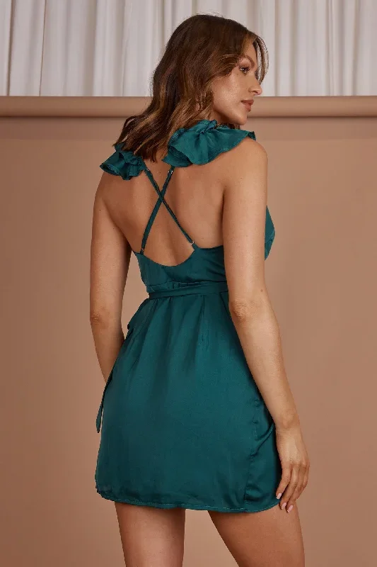 oriana-ruffle-shoulder-wrap-dress-forest-green