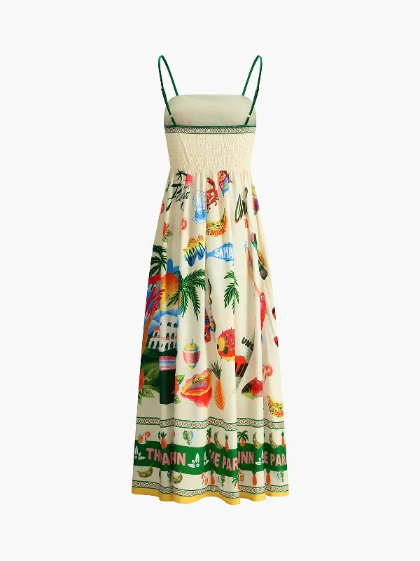 paradise-print-vacation-cami-long-dress