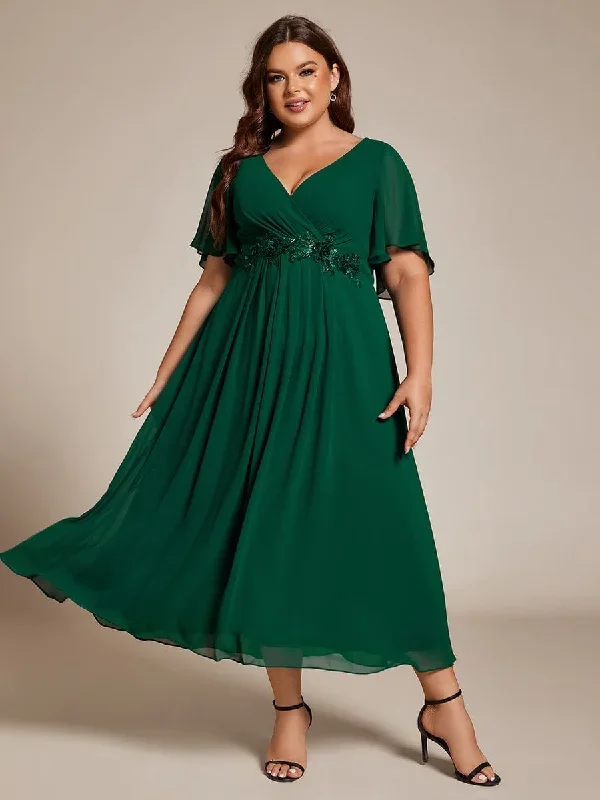 plus-size-elegant-short-sleeves-v-neck-floral-applique-wedding-guest-dress-eg02093