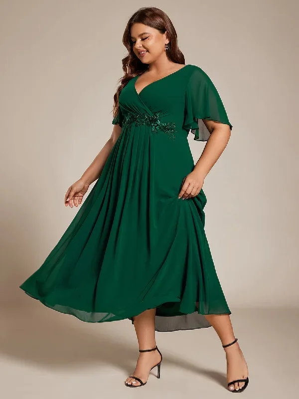 plus-size-elegant-short-sleeves-v-neck-floral-applique-wedding-guest-dress-eg02093