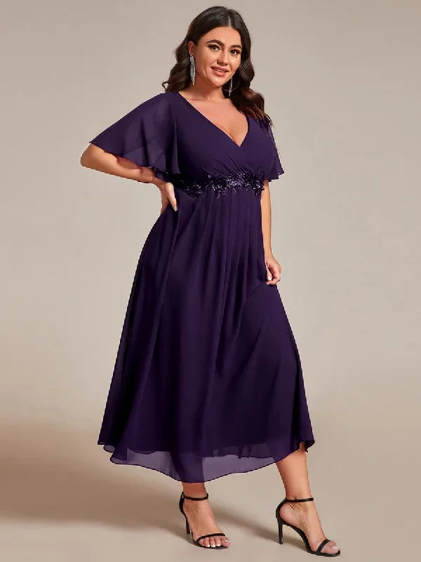 plus-size-elegant-short-sleeves-v-neck-floral-applique-wedding-guest-dress-eg02093