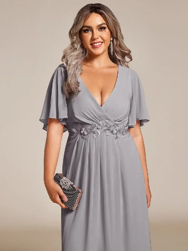 plus-size-elegant-short-sleeves-v-neck-floral-applique-wedding-guest-dress-eg02093