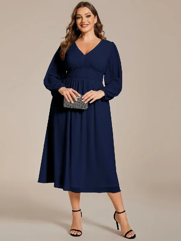 plus-size-flowy-long-sleeves-v-neck-midi-chiffon-wedding-guest-dress-eg01929