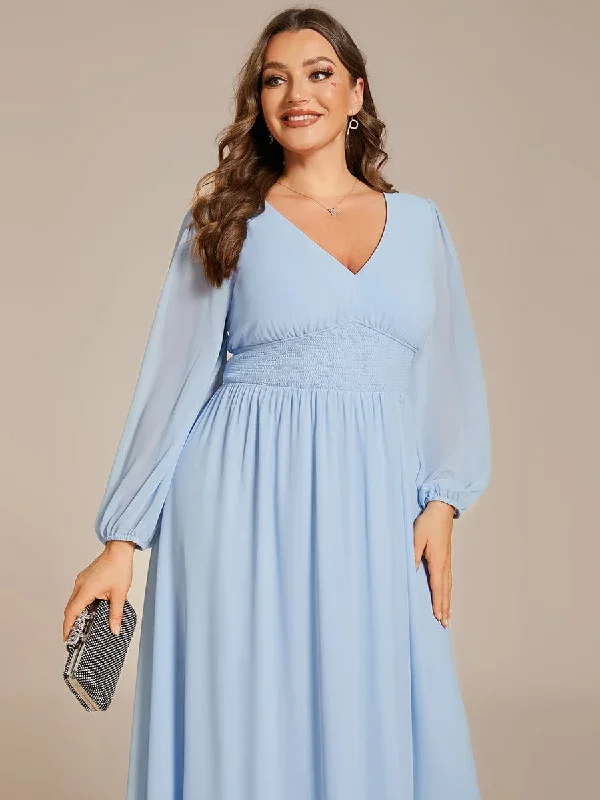 plus-size-flowy-long-sleeves-v-neck-midi-chiffon-wedding-guest-dress-eg01929