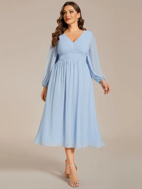 plus-size-flowy-long-sleeves-v-neck-midi-chiffon-wedding-guest-dress-eg01929