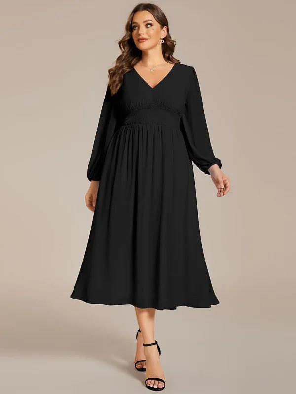 plus-size-flowy-long-sleeves-v-neck-midi-chiffon-wedding-guest-dress-eg01929