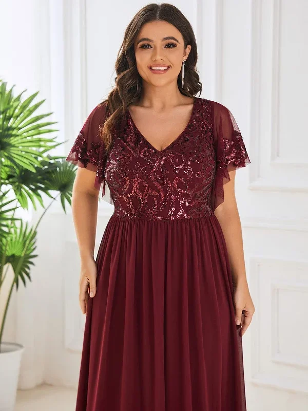 plus-size-v-neck-short-sleeve-sequin-bodice-mother-of-the-bride-dress-em01583