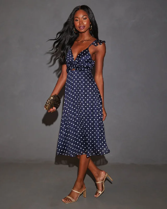 polkadot-cutout-midi-dress