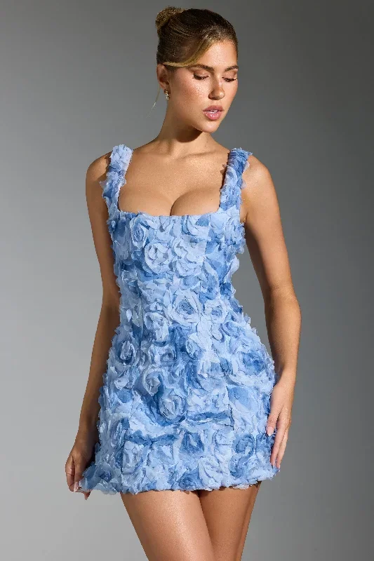 posy-floral-mini-dress-blue