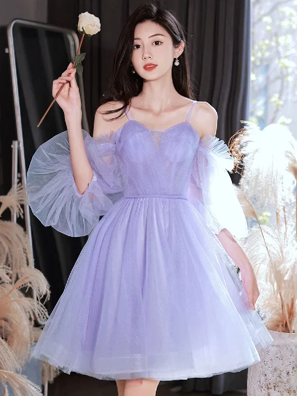 purple-sweetheart-neck-tulle-short-prom-dress-purple-tulle-formal-dress