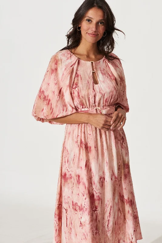 romantic-midi-dress-in-pink-watercolour-print