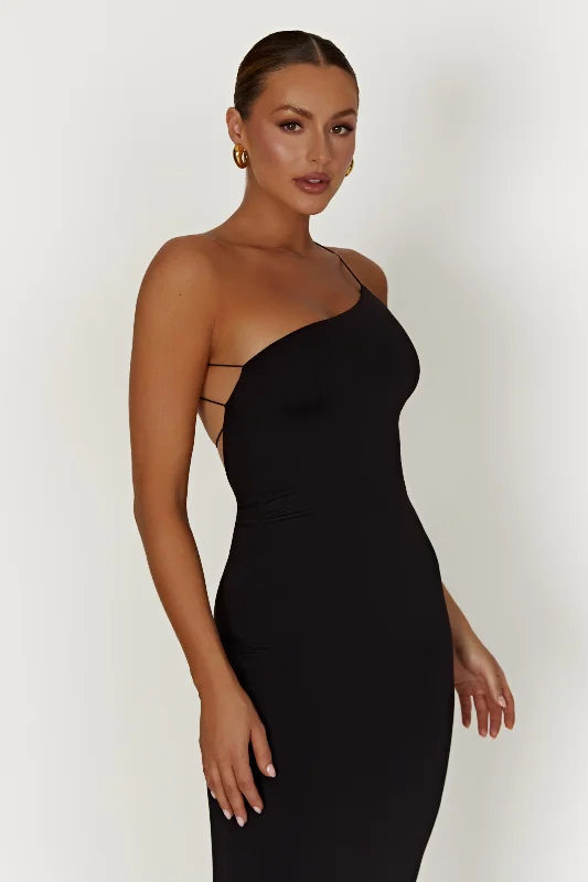 rosalind-one-shoulder-midi-dress-black