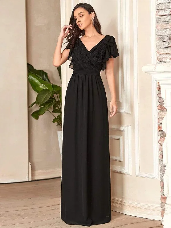 ruffles-sleeves-evening-dress-ez07709