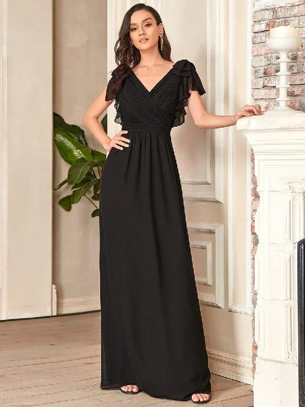 ruffles-sleeves-evening-dress-ez07709